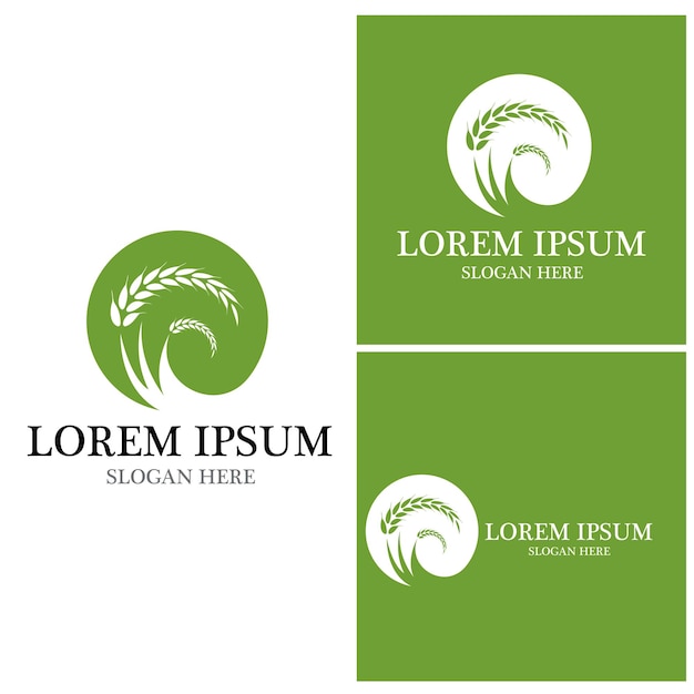 Agriculture icon and symbol vector template