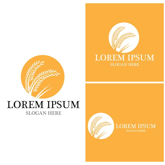 Agriculture icon and symbol vector template