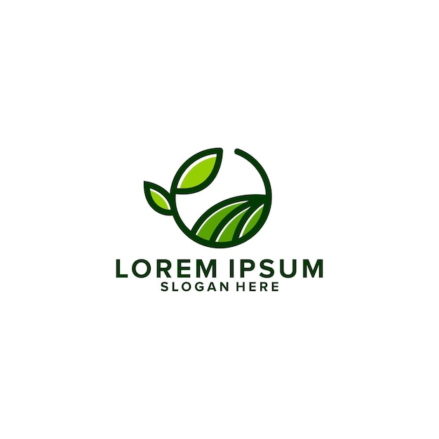 Дизайн логотипа сельского хозяйства