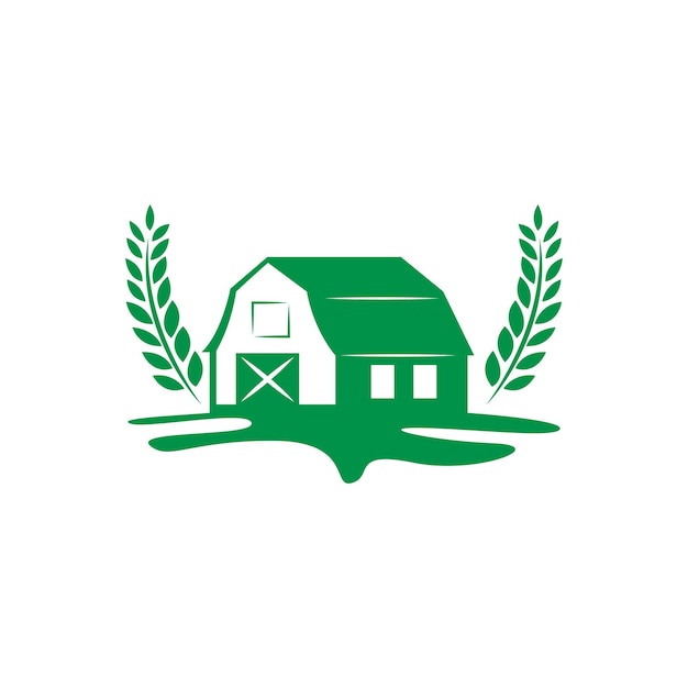 Agriculture logo icon design illustration