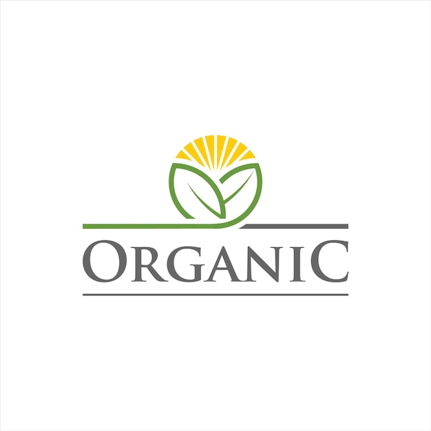 agriculture logo organic badge