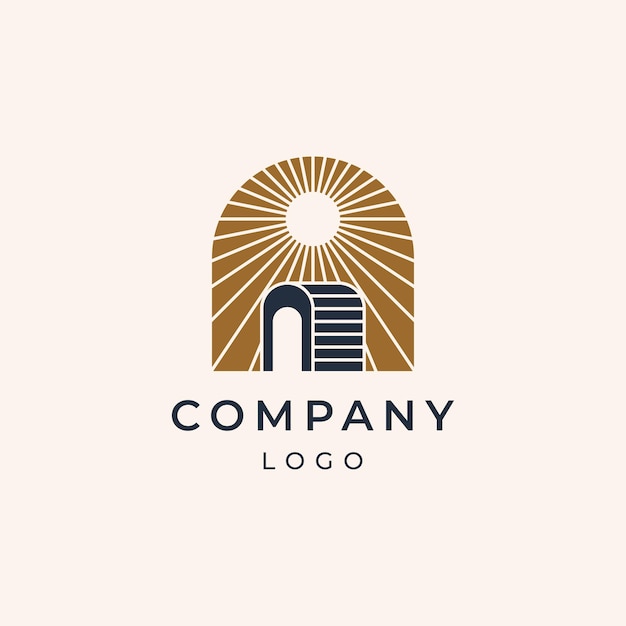 agriculture minimalist Logo village logo