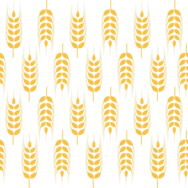 Agriculture wheat vector Illustration design