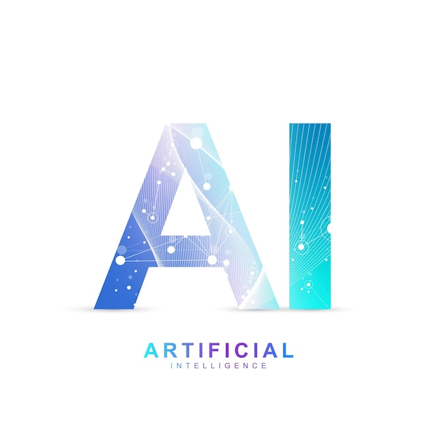 AI バナーコンセプト デジタルスタイルアイデアデザイン要素