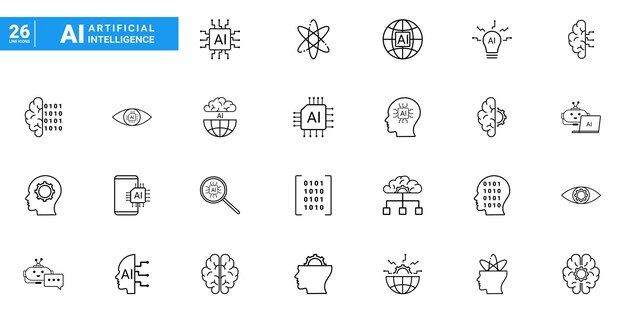 Vector ai icons