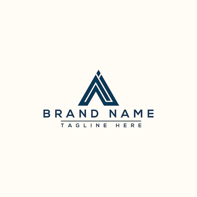 AI Logo Design Template Vector Graphic Branding Element