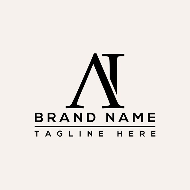 AI Logo Design Template Vector Graphic Branding Element