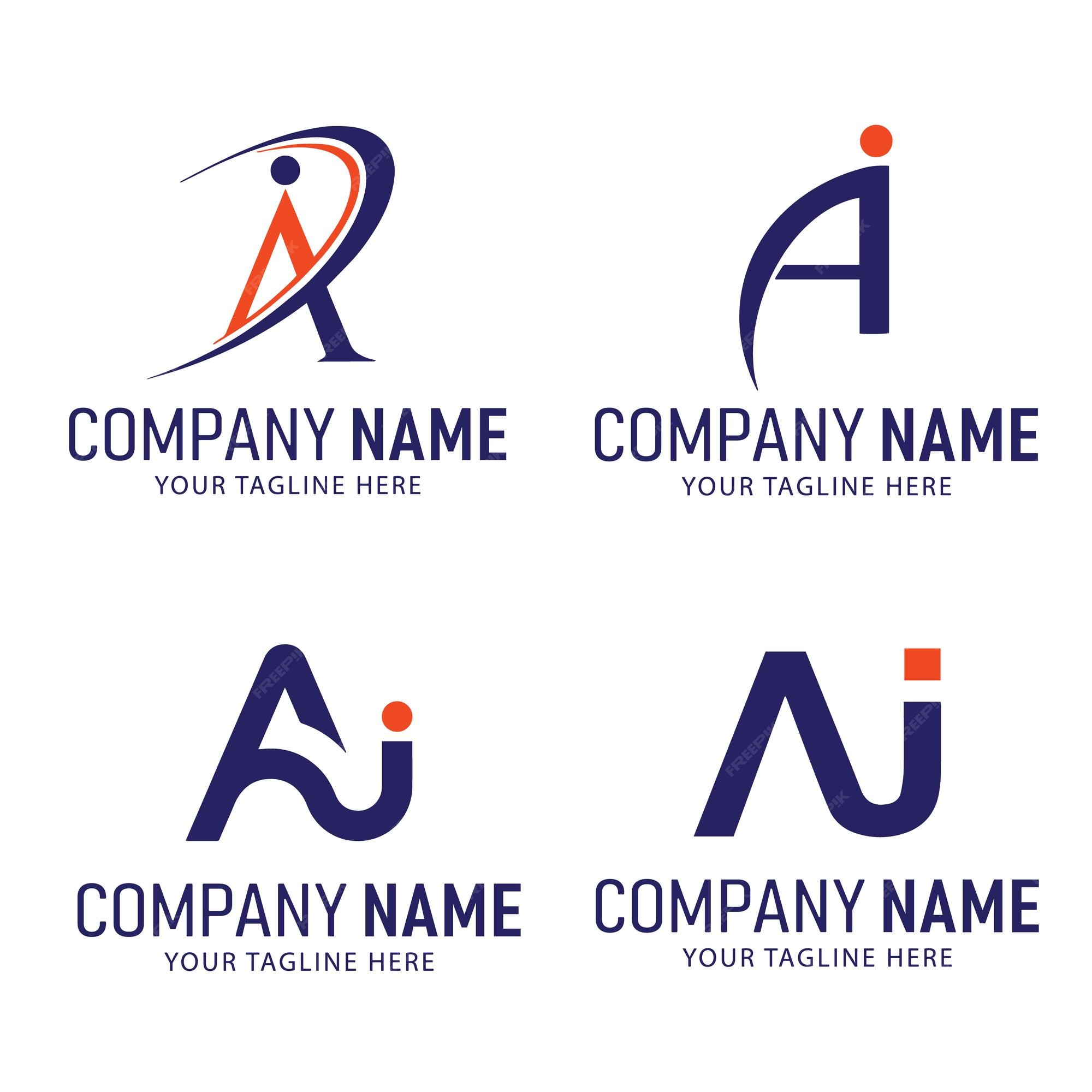 Premium Vector | Ai logo design