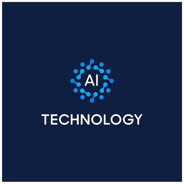 Premium Vector | Ai technology logo design inspiration