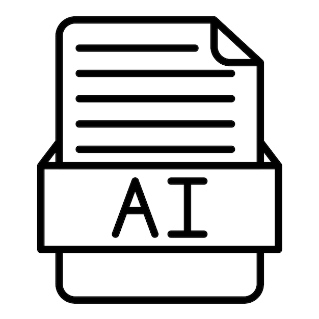 Стиль векторной иллюстрации AI