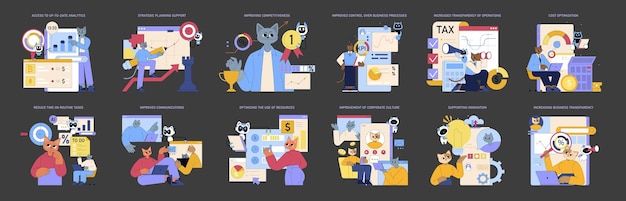 AI voor managers illustreert hoe kunstmatige intelligentie verschillende aspecten van het management verbetert.
