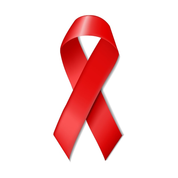AIDS logo vector art on isolated