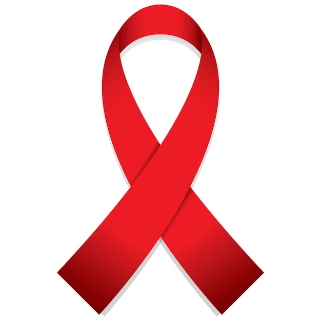 Aids red ribbon