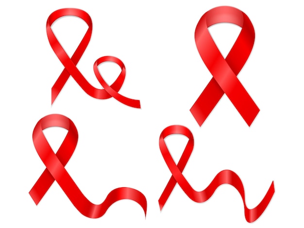 Aids ribbon set
