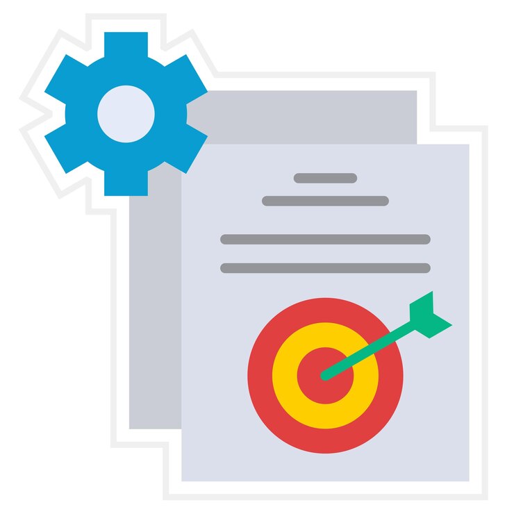 Vector aim icon