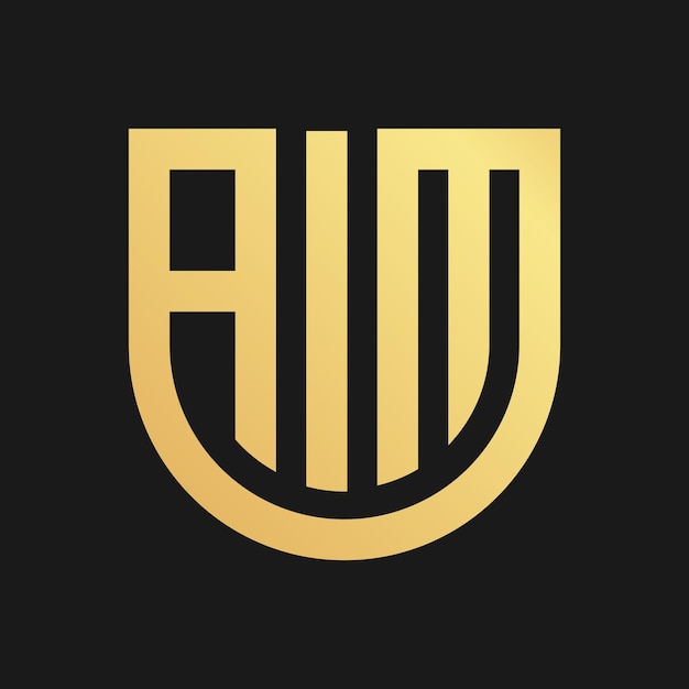 AIM-logo ontwerp