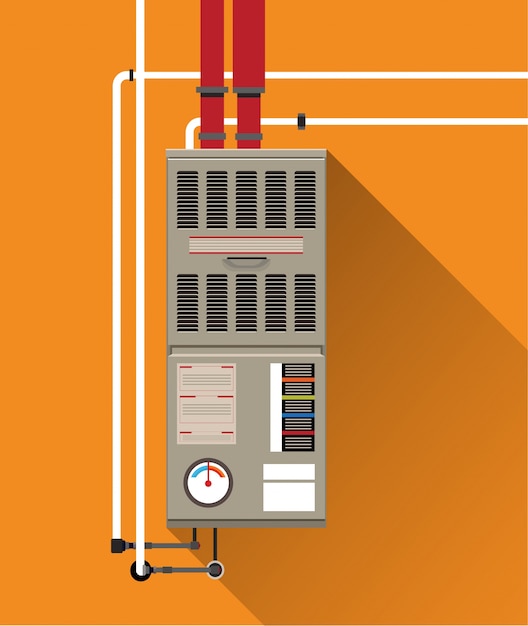 Air condition system with tubes