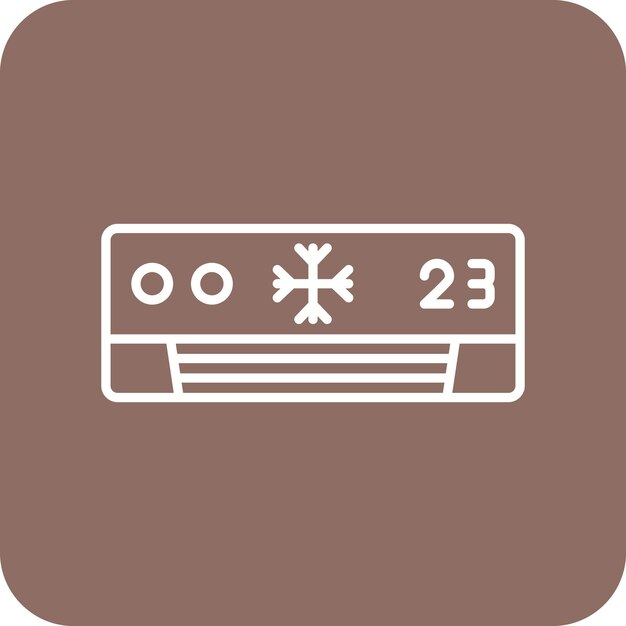 Vector air conditioner icon