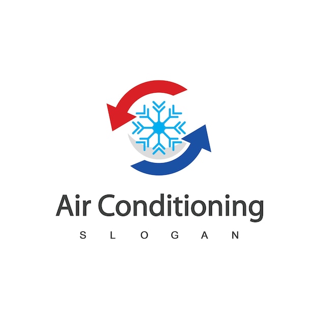 Air Conditioning Logo HVAC Logo Concept