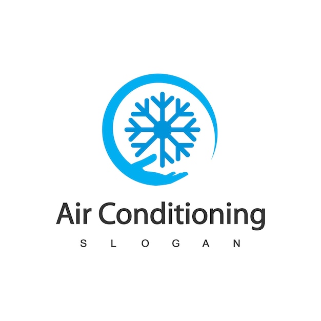 Air Conditioning Logo HVAC Logo Concept