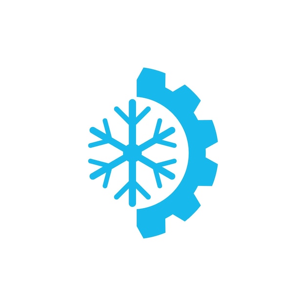 エアコンのロゴ イラスト分離ベクトル記号