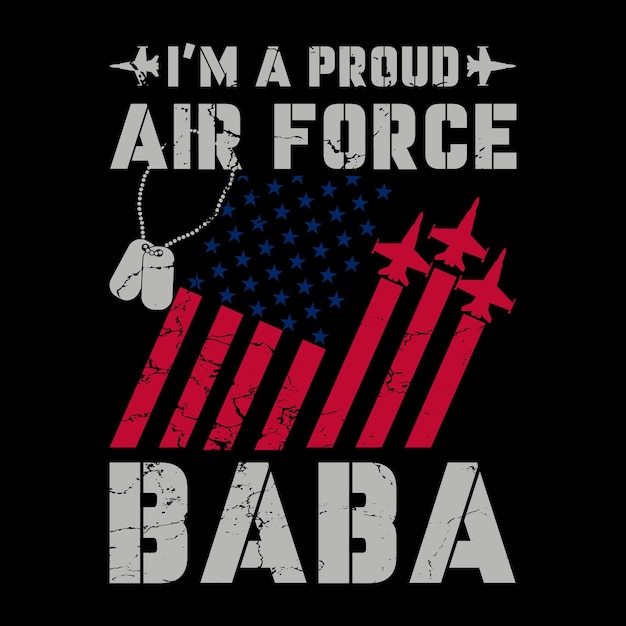 Air Force T-shirt is een geweldig cadeau-item