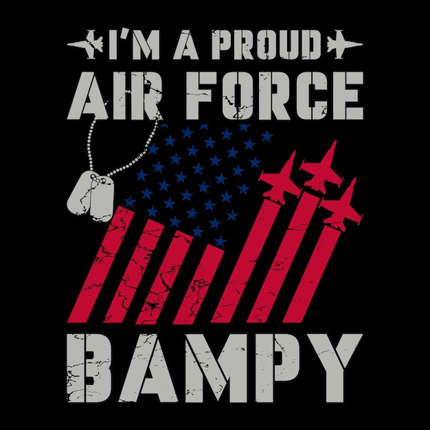 Air Force T-shirt is een geweldig cadeau-item