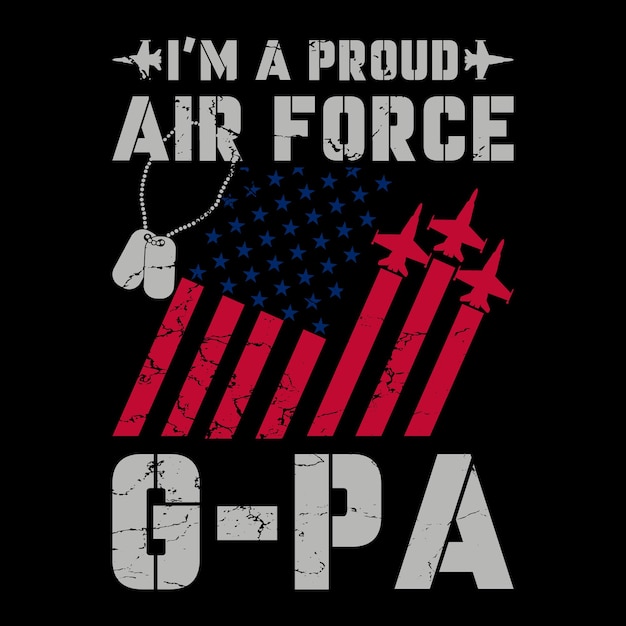 Air Force T-shirt is een geweldig cadeau-item