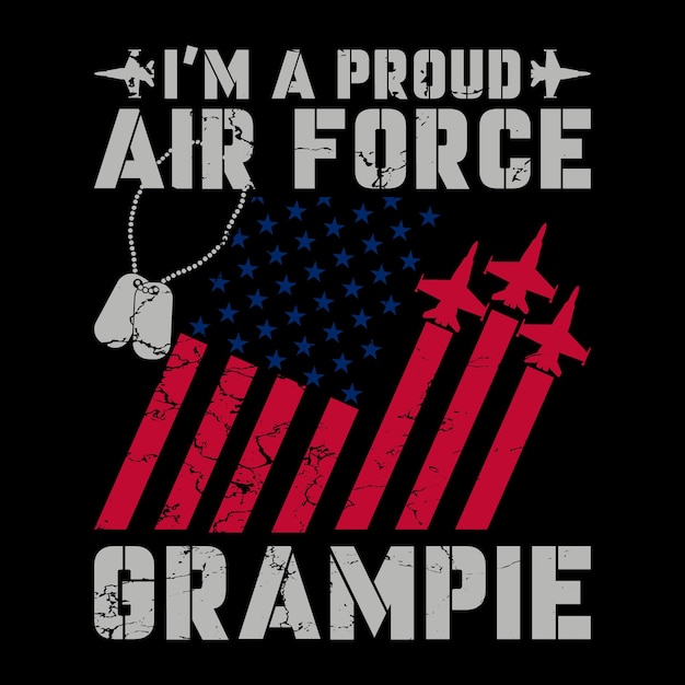 Air Force T-shirt is een geweldig cadeau-item