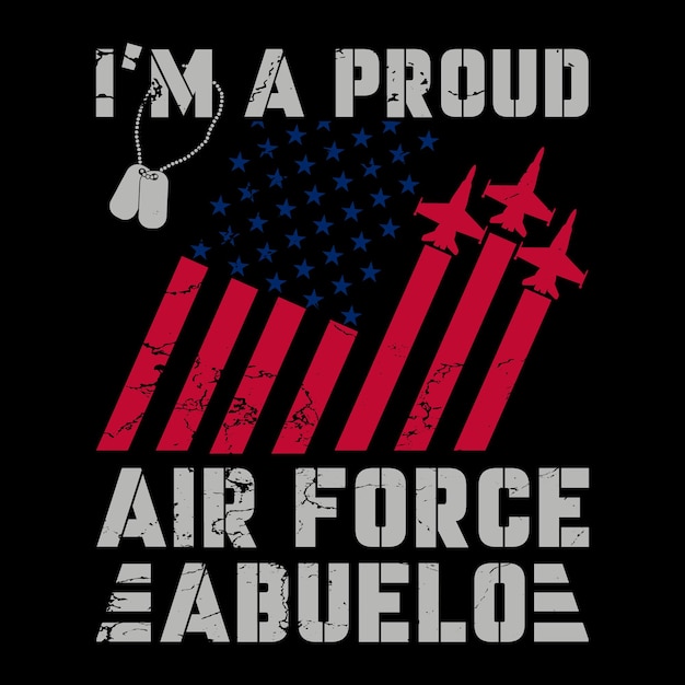 Air force t shirt is a great gift item