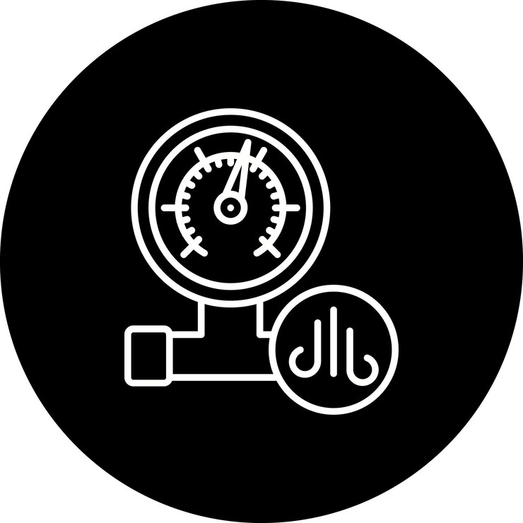 Vector air guage icon