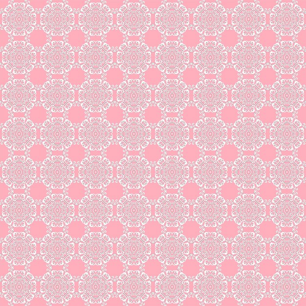 Air lace on pink wallpaper