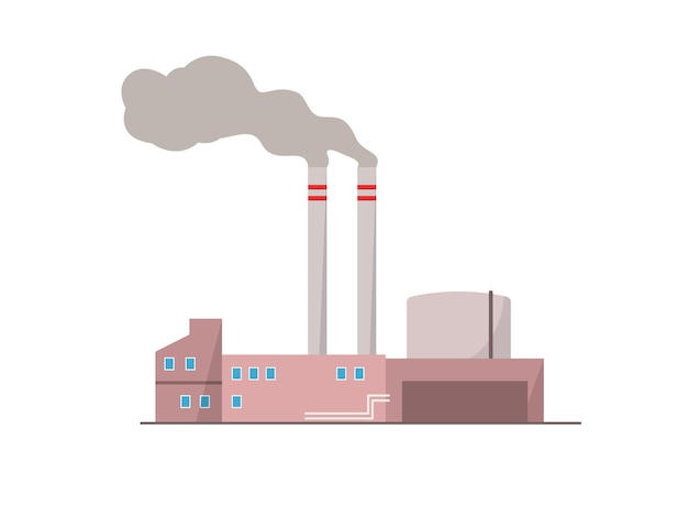 대기 오염 공장 산업 기업 산업 설비 건축