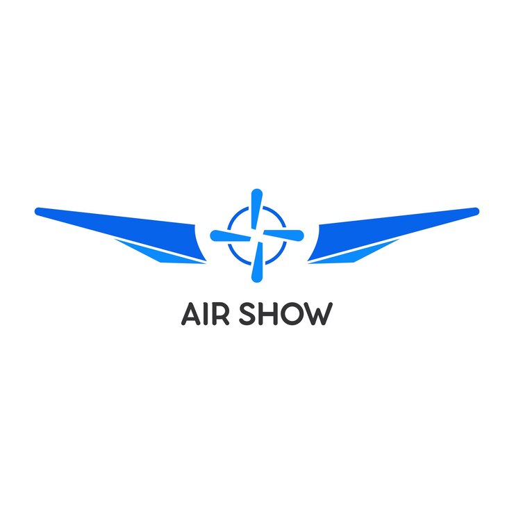 air show logo design idea