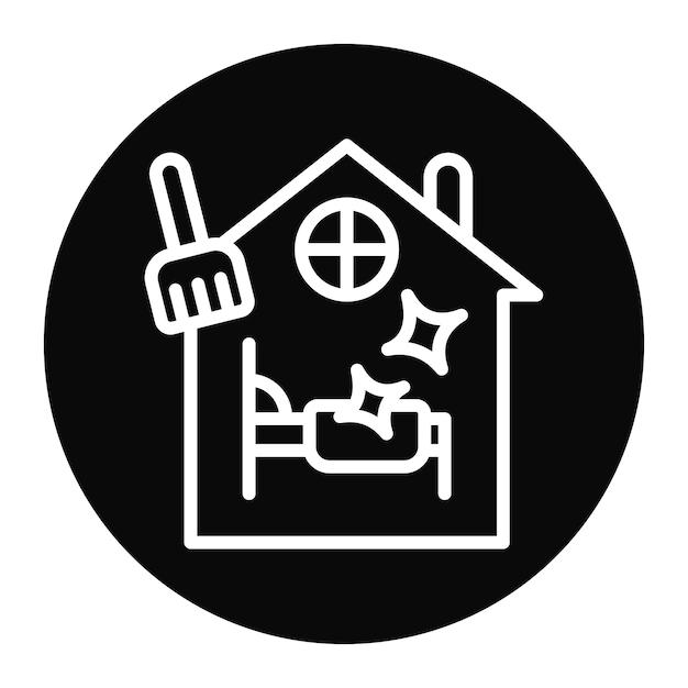 Vector airbnb cleaning icon vector image can be used for cleaning