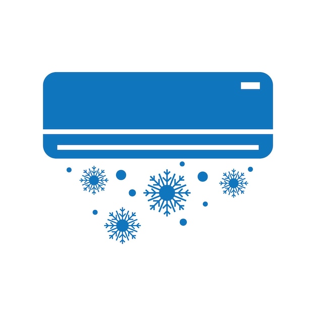 Vector airconditioner logo icoon