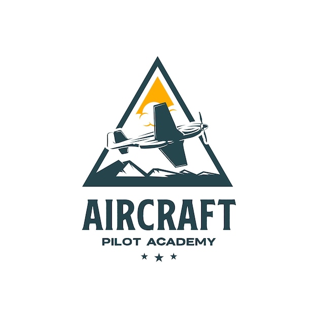 Aircraft airplane logo or label