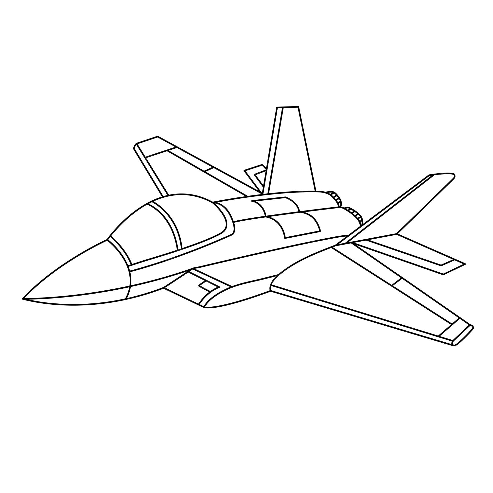 air force planes coloring pages