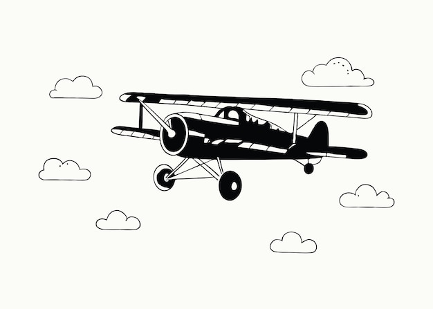 ヴィンテージ航空機 飛行機