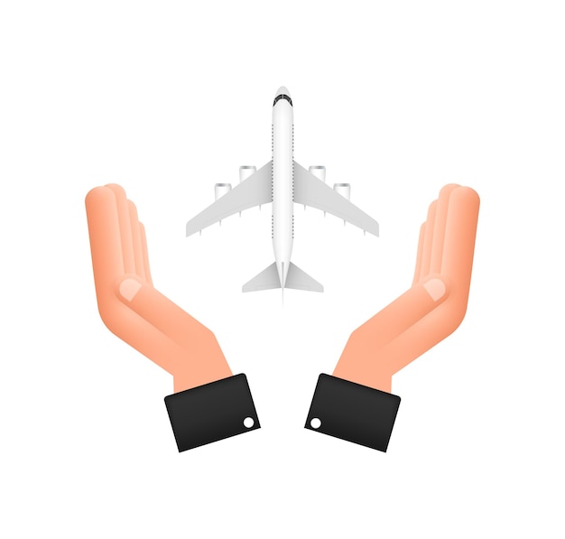 Airplane hand icon great design for any purposes hand drawn\
paper airplane