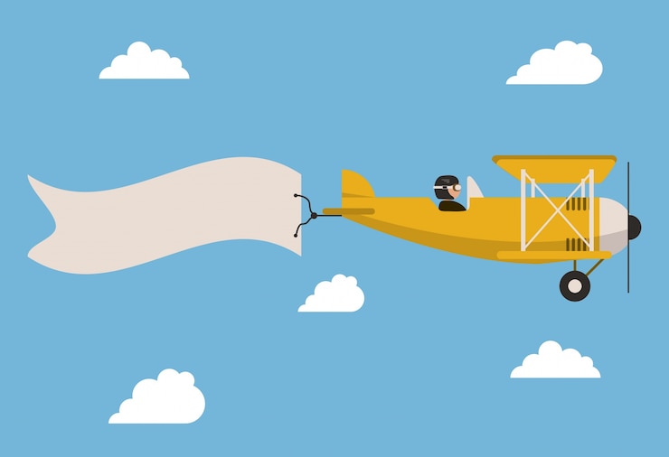 Vector airplane icon design