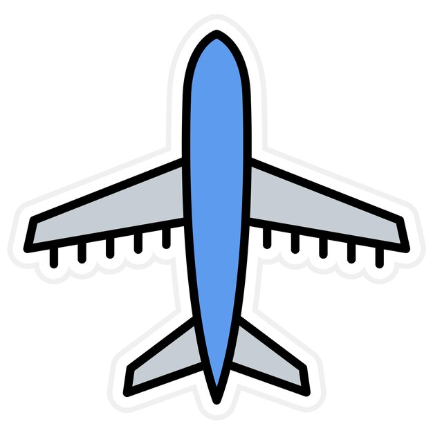 Vector airplane icon vector image can be used for hotel services