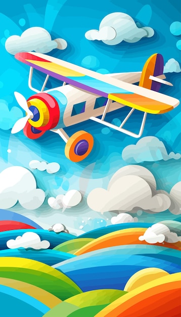 airplane illustration