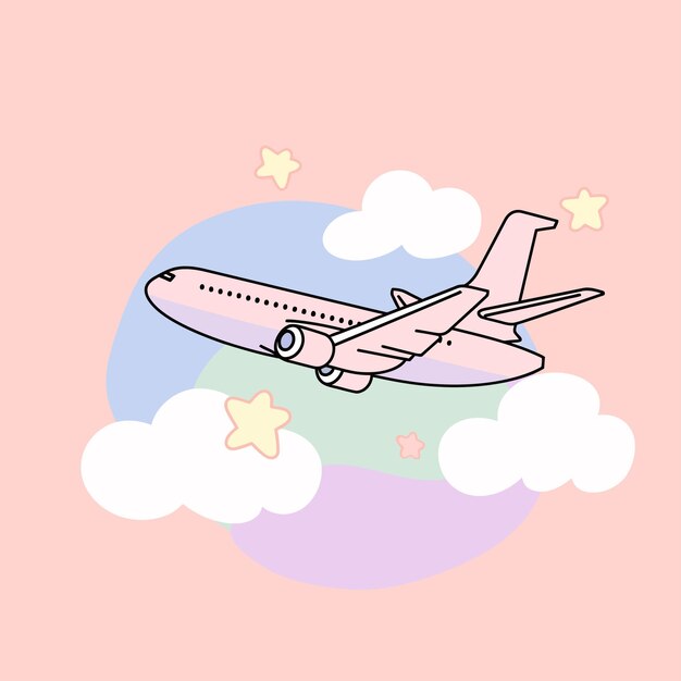 airplane illustration