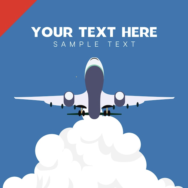 Vector airplane illustrations