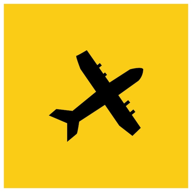 Airplane logo template vector illustration icon design plane icon vector