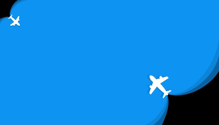 Vector airplane opens the background behind itself plane journey romantic travel tours cruises