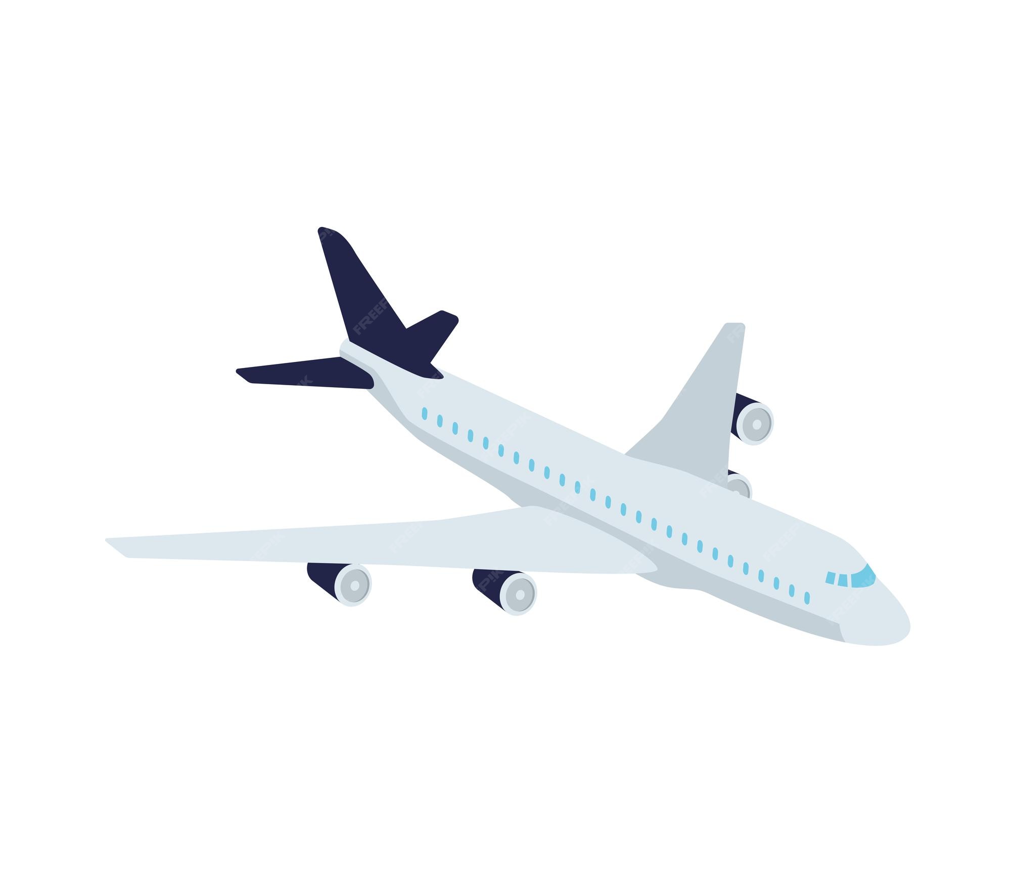 Premium Vector | Airplane vector isolated icon. emoji illustration. airplane  vector emoticon