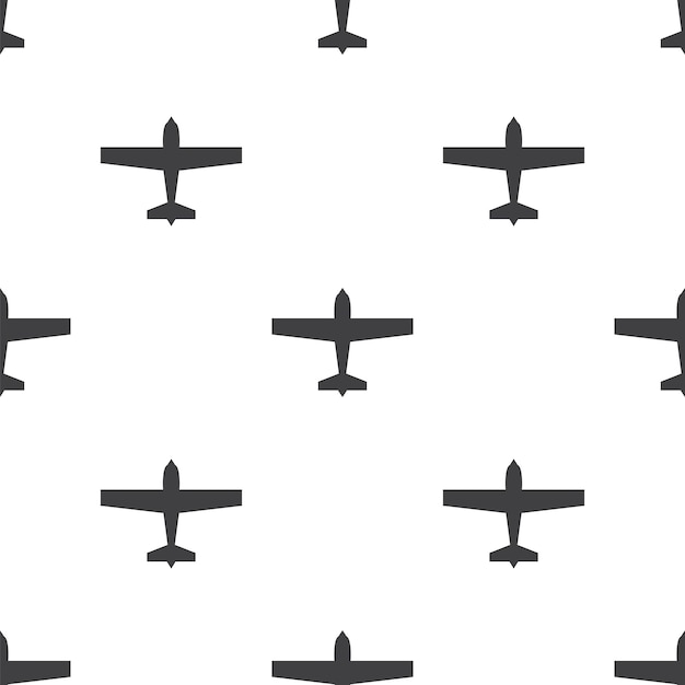 Airplane, vector seamless pattern, Editable can be used for web page backgrounds, pattern fills