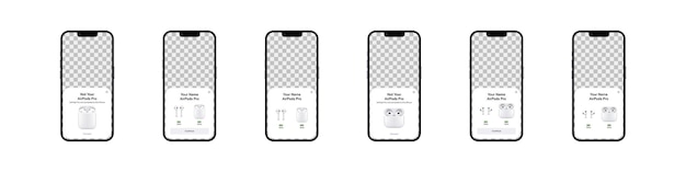 Airpods connection to iPhone popup notification Apple wireless device pairing vector editorial illustrationxDZdolbuniv Ukraine April 24 2023